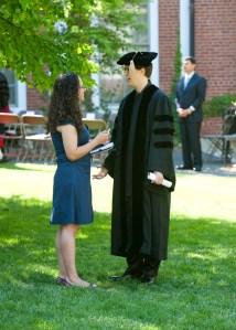Ileana and Rachel Maddow at Smith Commencement 2010