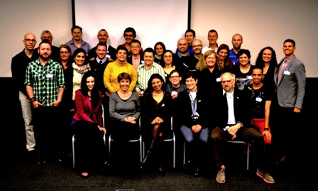 The GLSEN/UNESCO convening in Buenos Aires gathered activists and researchers from over 20 countries (photo credit: Noah Drezner/GLSEN).